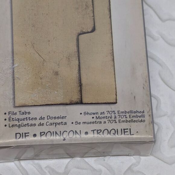 TIM HOLZ SIZZIX | File Tabs Alterations Die - Picture 3 of 7